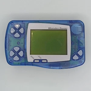 Bandai WonderSwan Console Skeleton Blue 1998 Working/Tested (A) - Imagen 1 de 9