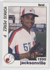 1990 Best Jacksonville Expos Yorkis Perez #22