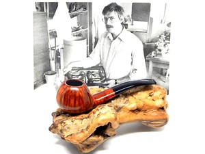 W.O. LARSEN RARE PETER HEDEGAARD "STRAIGHT GRAIN 7" DIPLOMAT ESTATE PIPE - Bild 1 von 12