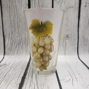 Bicchiere in vetro da bere Cerve Italy uva uva 12 oz. altezza 5,5" - Foto 1 di 4