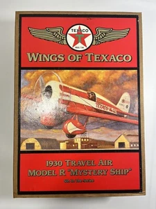 Wings of Texaco metallo pressofuso 1930 modello aereo da viaggio R banca nave misteriosa - Foto 1 di 9