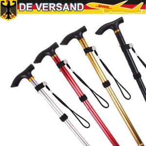 Gehstock Spazierstock Faltstock klappbar Verstellbar Krückstock Alu Wanderstock - Bild 1 von 26