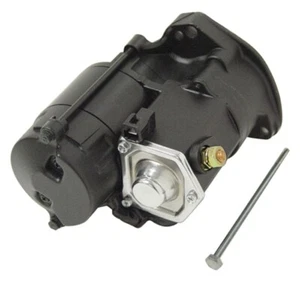 Black 1.4 Kw Starter Motor For 89-06 Harley Evolution Twin Cam 31553-94 17078 - Picture 1 of 1