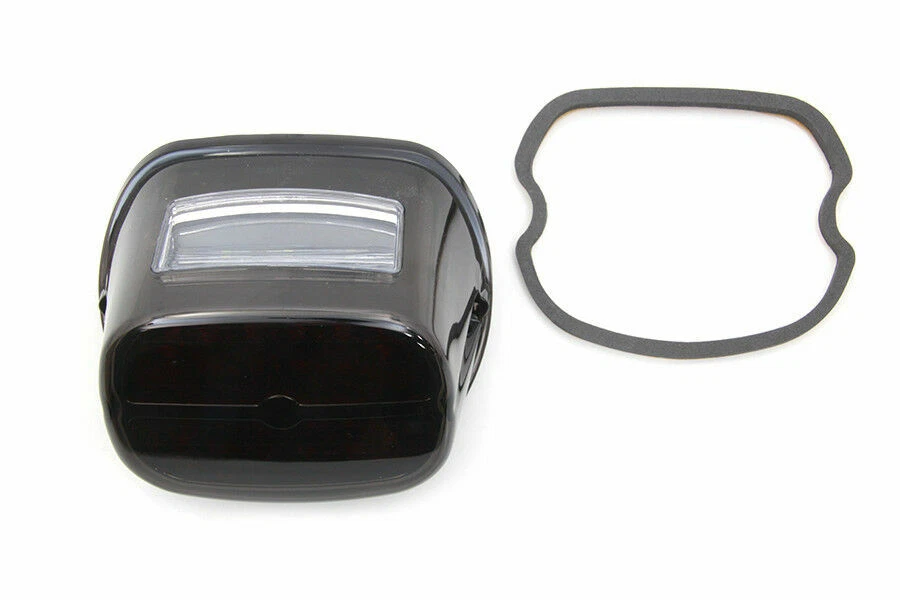 Lámpara trasera LED negra para Harley Davidson de V-Twin Foto 1 de 2