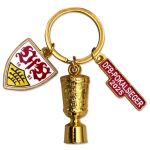 VFB STUTTGART DFB POKAL SIEGER 2024/2025 Schlüsselanhänger Pokalsieger Anhänger - Bild 1 von 1