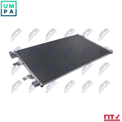 CONDENSER AIR CONDITIONING CCS-NS-028 FOR NISSAN QASHQAI/+2/VAN R9M 1.6L 4cyl - Image 1 of 4