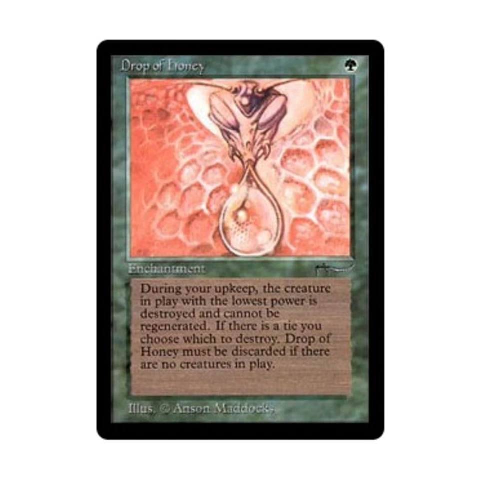 WOTC MtG Arabian Nights Drop of Honey (U2) Fair - Image 1 of 1