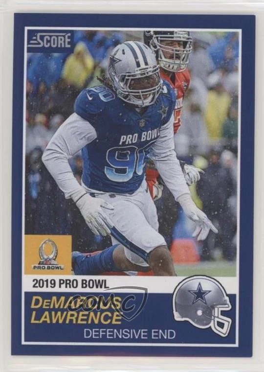 2019 Panini Instant NFL 2019 Probowl Score /270 DeMarcus Lawrence #26 - Image 1 of 2