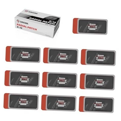  Parche radial para neumáticos 10 piezas 5,70" x 2,95", reparación de neumáticos de alta resistencia 5,70*2,95 Foto 1 de 4