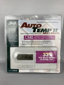 Hunter Thermostat 44428 Auto Temp II Digital Programmable Thermostat OPEN BOX - Picture 1 of 4