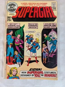 Super DC Giant S-24 RAW Ungraded DC Comics 1971 Supergirl - Picture 1 of 4