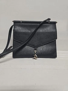 Women's Black Handbag Purse Crossbody Medium - Picture 1 of 1
