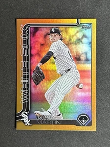 2025 Topps Update Davis Martin #US294 Gold Foil /50 White Sox - Picture 1 of 2