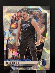 2024-25 Panini Prizm SILVER Cracked Ice LUKA DONCIC #89 Mavericks Lakers - Bild 1 von 2