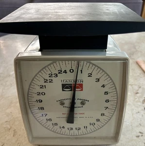 Vintage Working Hanson Utility Scale 25 Pound-Capacity Made in USA - Picture 1 of 7