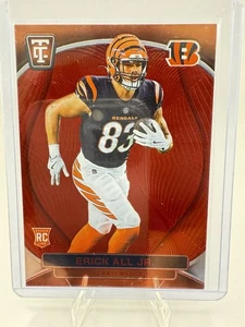 Panini 2024 totalmente certificado Erick All Jr #125 rojo espejo/249 RC Bengals - Imagen 1 de 2