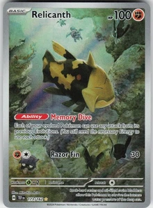 Relicanth - 173/162 Illustration Rare Holo SV05: Temporal Forces NM - Picture 1 of 2