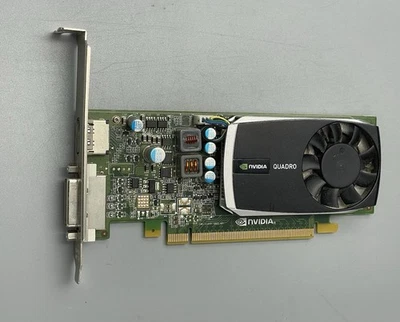 HP NVIDIA Quadro 600 GDDR3 DVI Port Graphics Card (HP 616074-001) LOW PROFILE - Image 1 of 4