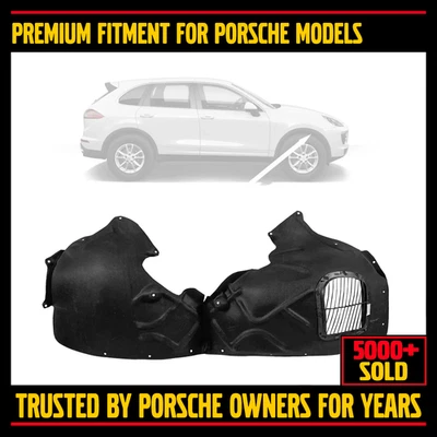 Front Right Fender Wheel Liner Splash Shield With Vent Porsche Cayenne 2011-2018 Foto 1 de 3