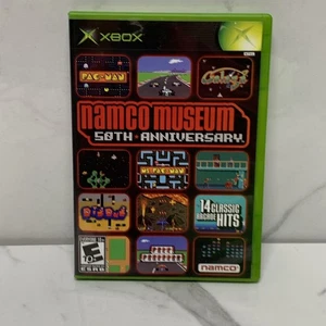 Namco Museum 50th Anniversary (Microsoft Xbox, 2005) with Manual Tested Working - Picture 1 of 5