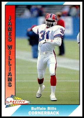 1991 James Williams Pacific Football #34 Buffalo Bills - Image 1 of 2