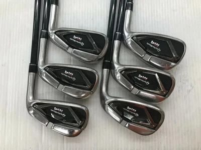 TaylorMade M4 2021 Iron Set 5-9,Pw 6pc Flex Regular ATMOS RED Graphite - Image 1 of 4