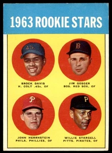 1963 Topps Baseball - Pick A Card - Cards 421-576 - Picture 1 of 447