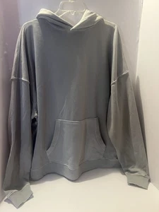 No Boundaries Oversized Hoodie mit Langarm Herren & Big Blue Whisper XL Neu - Bild 1 von 11