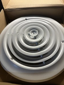 MISSING SCREWS Therwen 2 Pieces 10 Inch Round Vent Cover Diffuser Hvac Duct - Picture 1 of 5