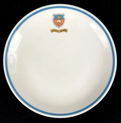 ••RARO Plato de pan/postre vintage Jekyll Island Hotel Georgia - Siracusa China Foto 1 de 4