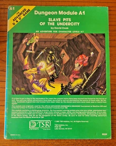 Slave Pits of the Undercity A1 - AD&D 1st Edition - TSR - 9039 - Picture 1 of 5