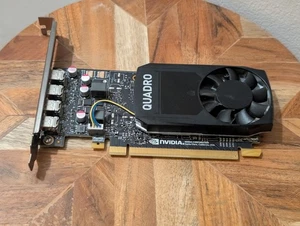 HP 919987-001 Nvidia Quadro P1000 4GB Quad Mini-DisplayPort Graphics Card - Picture 1 of 3