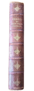 Sir John Lubbock's Hundred Books: Essays, Ralph Waldo Emerson, c. 1893 Routledge - Picture 1 of 14