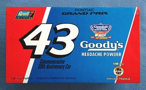 NASCAR PONTIAC GRAND PRIX #43 GOODY'S HEADACHE POWDER 1:18 DIECAST CAR REVELL - Picture 1 of 1