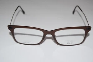 Gafas auténticas Ray-Ban LightRay marrón óptica RB7039 5450 53-18-140 - Imagen 1 de 4