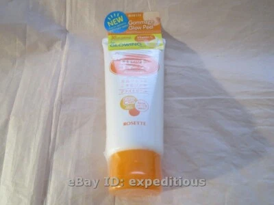 NEW JAPAN J-BEAUTY ROSETTE GOMMAGE GLOW PEEL FACE CLEANSING PEELING GEL 4.2oz - Image 1 of 3