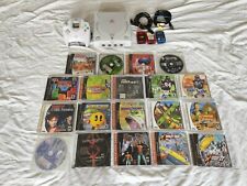 Sega Dreamcast Video Game Console Lot, Marvel Vs. Capcom, Crazy Taxi 19 Game Lot