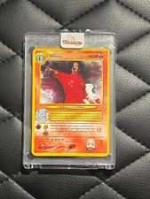 2023 John Rudolph Signed Auto Pokémon Fire Art Card Rihanna Super Bowl 2/3 Half