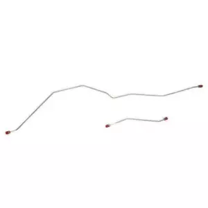 Líneas de freno de eje trasero para Ford F-150 04-08 con eje trasero de acero de 8,8 pulgadas TRA0442OM - Imagen 1 de 6