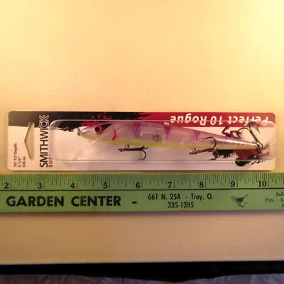 Smithwick P10 Perfect 10 Rogue ADR5289 PERCHASE NUEVO Señuelo Walleye *** Foto 1 de 4