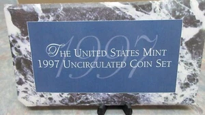 1997 Uncirculated Coin Set U.S Mint Original Government Packaging OGP - Picture 1 of 1