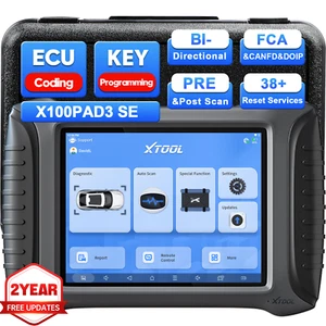 XTOOL X100PAD3 SE IMMO Key Programming Coding Full System Car Diagnostic Scanner - Picture 1 of 14