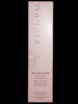 New Wander Beauty On The Glow Multitasking Blush & Illuminator Bare Nude Glow - Image 1 of 4