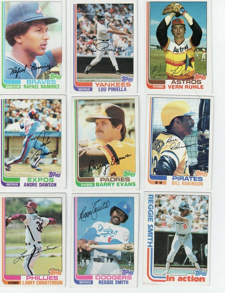 1982 TOPPS Baseball Complete Your Set 501-792 - Image 1 of 1
