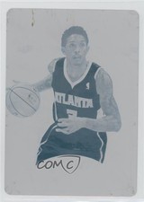 2012-13 Panini National Treasures Printing Plate Cyan 1/1 Louis Williams #52 3m8