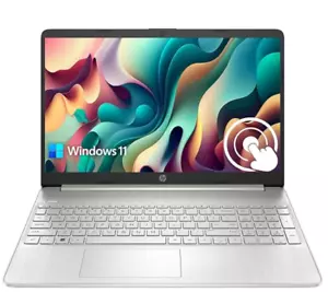 HP 15.6" touch laptop (NIB) 16GB Ram, 1TB SSD, Intel proc, windows 11 home - Picture 1 of 7