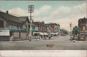 Suffern NY - MAIN STREET NORTH FROM ORANGE STREET - Postal - Imagen 1 de 2
