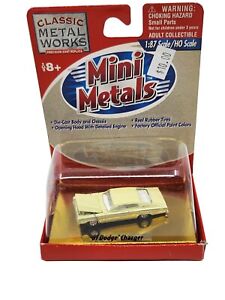 '67 Dodge Charger Classic Metal Works Mini Metals™ #30136 Yellow