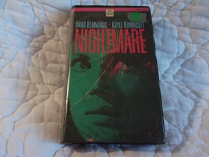 NIGHTMARE (VOICES) VHS CLAMSHELL DAVID HEMMINGS GAYLE HUNNICUTT DRAMA THRILLER - Picture 1 of 8