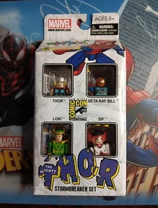 Minimates MARVEL STORMBREAKER "THOR, BETA RAY BILL, LOKI & SIF" - Picture 1 of 1